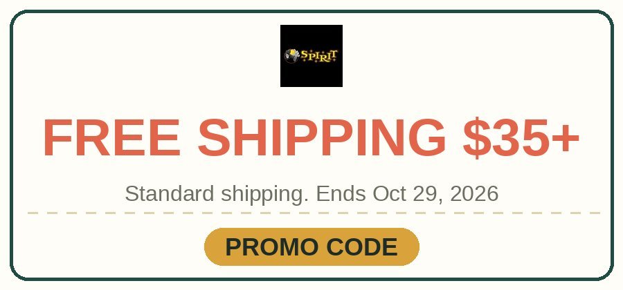 Spirit Halloween free shipping on $35+