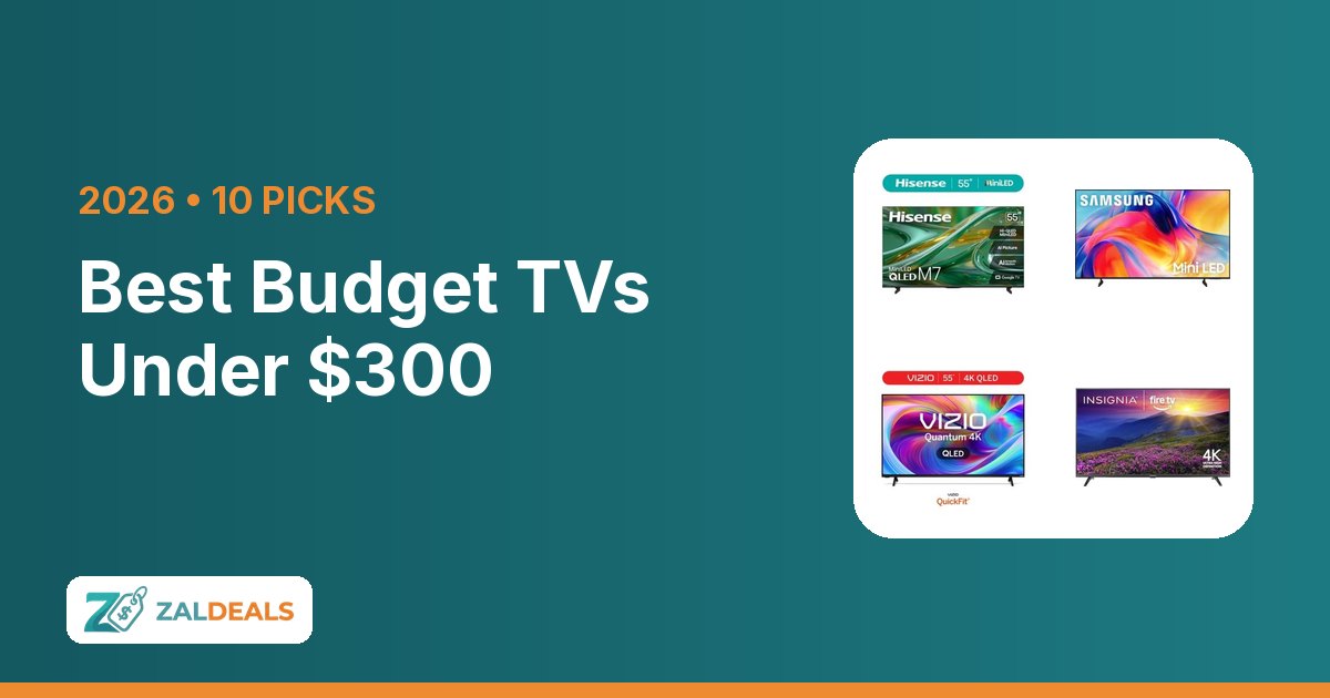 Best budget TVs under $300 from Hisense, Samsung, VIZIO and Insignia