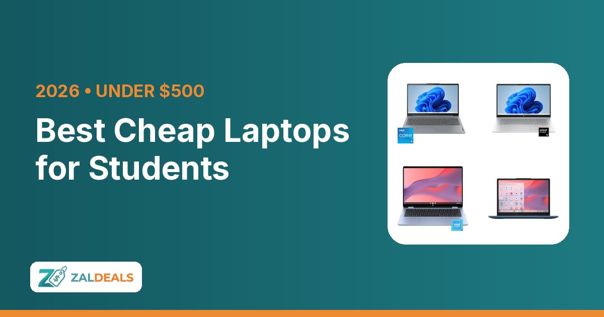 Best cheap laptops for students from Lenovo, HP, LG and Acer