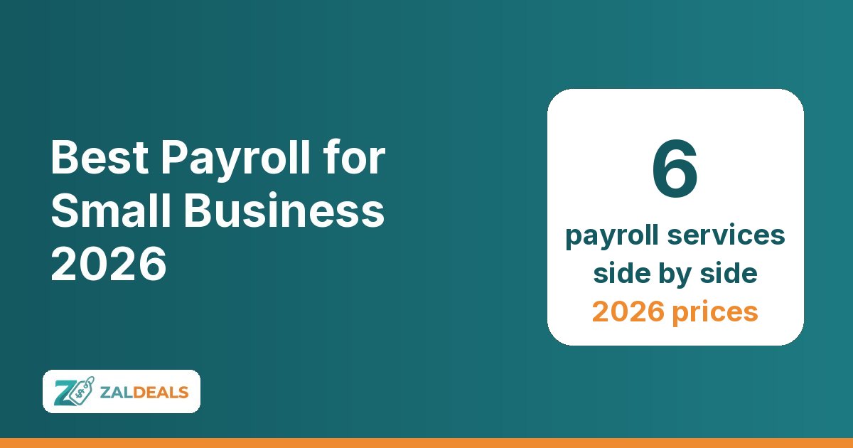 Best payroll for small business 2026 price chart