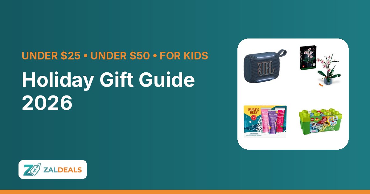 Holiday Gift Guide 2026: gifts under $25, under $50 and for kids