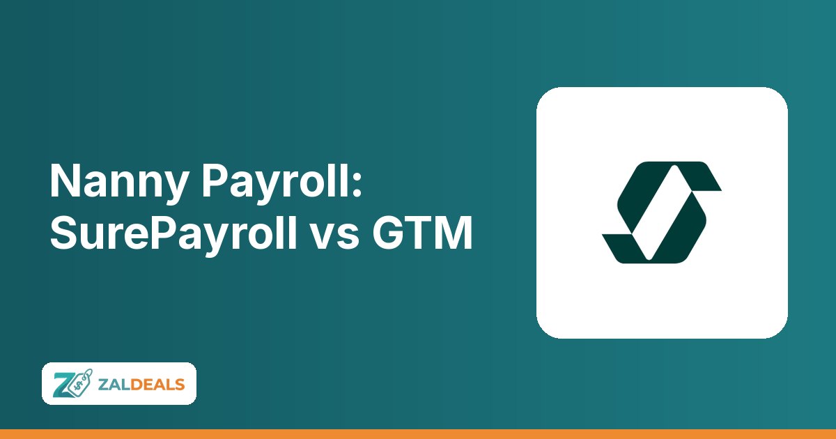 SurePayroll vs GTM nanny payroll price comparison