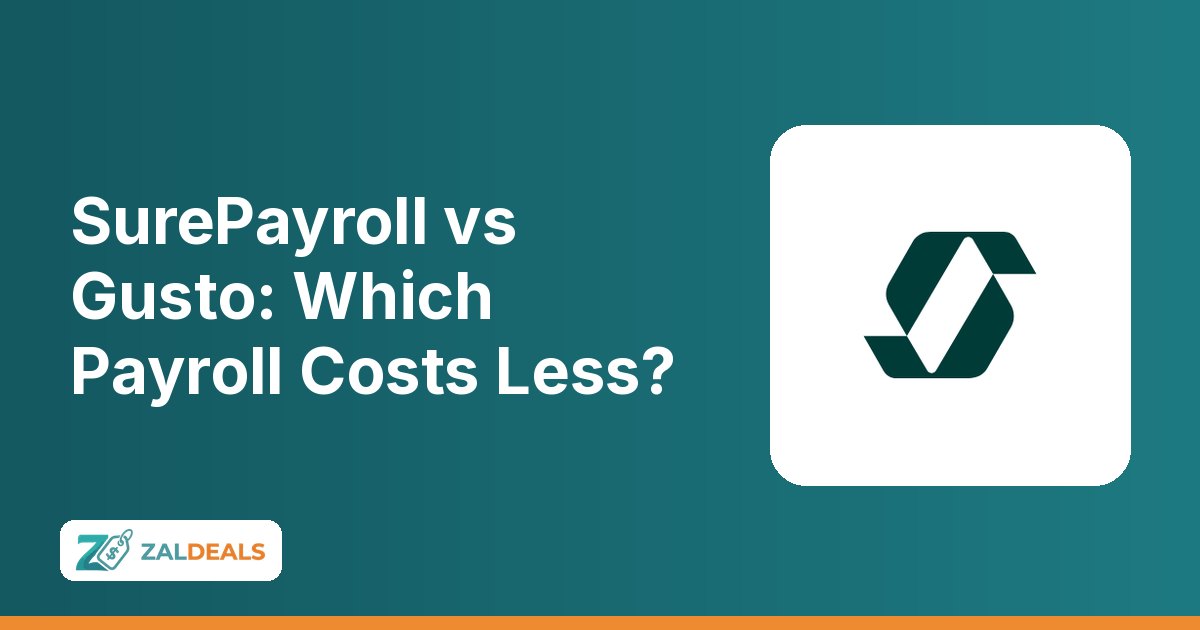SurePayroll vs Gusto payroll price comparison